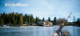 Carbon Fiber Lure Fishing Rod - 1.8m ML Action 2-Piece Lightweight Universal Lure Fishing Pole, Anti-Tangle, Reel Secure, Solid Wood Split-Grip for Spinning & Casting Freshwater Use