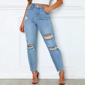 Ripped Blue Jeans