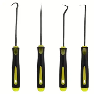 Precision Screwdriver Set, Durable Oil Seal Hook Kit, O-Ring Sealing Pad Puller Remover, Manual Tool Set for Car and Electronics, Precision Tools