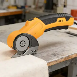 Cordless Electric Scissors, Heavy-Duty Fabric Cutter, Rechargeable & Portable, For Boucle Fabric, City Rugs & Home DIY, Perfect for Crafters & Modern Women