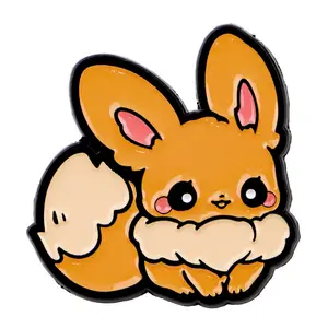 BUY 1 GET 1 FREE: Cute Brown Pet Amazing Quality Cute Enamel Pin Fashion Accessory Amazing Quality Vintage Brooch Pin New Retro 90s Fashion Accessories Backpack Jacket Hat Luggage Travel Fun Cute Metal Unisex Enamel Pinback Gift Accessory