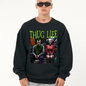 Joker Harley Quinn Shirt, Halloween Couple Shirt, Scream Movie, Halloween Movie Party Shirt, Halloween Character Tee, Halloween Gift