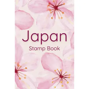 Japan Stamp Book: Cherry Blossom Themed Eki Station and Travel Collection Notebook