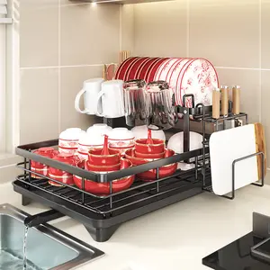 An essential storage rack in the kitchen, with which dishes and bowls can be easily stored, and a variety of good items such as knife and fork racks are also included