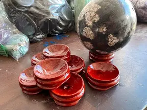 Wood Sphere Stands
