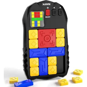 Super Slide Games Sliding Block Puzzle 500+ Level Slide Puzzle Game Travel Fidget Toys Handheld Games Console STEM Learning Games Brain Teaser Puzzles Christmas Birthday Gift