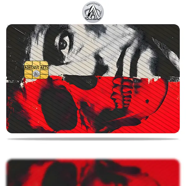 Scarface/Skull Debit Card Skin/Decal - High Quality Vinyl for Customization and Personalization Scarface/Skull Debit Card Skin/Decal - High Quality Vinyl for Customization and Personalization
