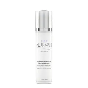 NUKVAH Peptide Rejuvenating Day Formula Moisturizer Oil Aloe Vera 1.7 oz Hydrating Anti-Aging Cream for All Skin Types