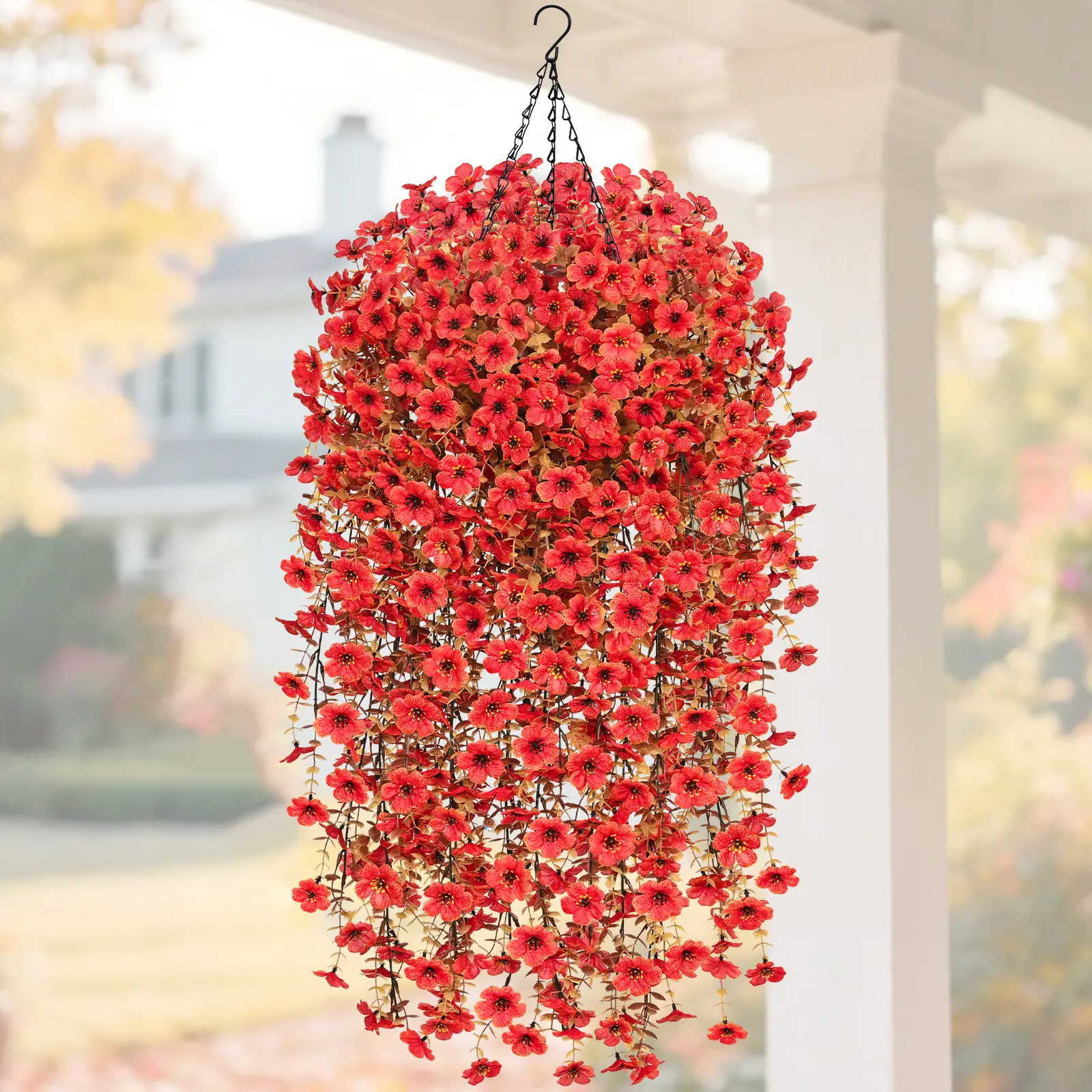 Cone Basket-Orange-Red(6pcs)