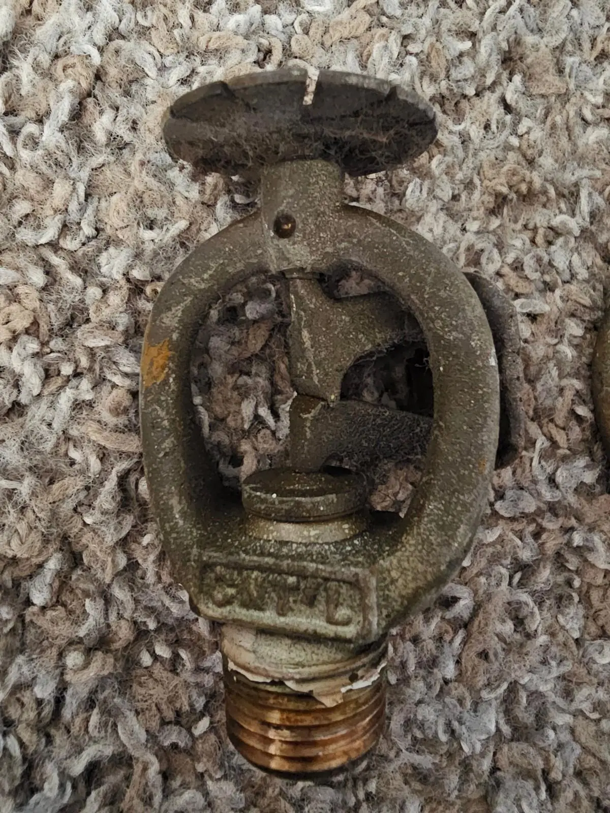 CNT'L   D Pendent Spray fire sprinkler head From JOHN DEERE HORICON WORKS