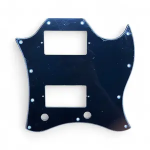 New Gibson SG Standard Electric Guitar Black 3 Ply Replacement Scratch Plate Pickguard