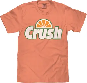 Tee Luv x Comfort Colors Orange Crush Logo T-Shirt - Melon