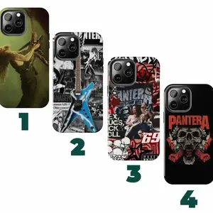 Pantera Dimebag Darrell Tough Phone Case 90s Metal Merch Fan Art Protective Cover For iPhone 11-17 Pro Max/Plus & Samsung Galaxy S23-S25