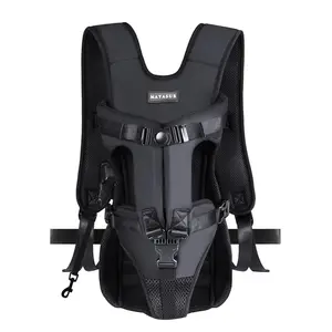 MAYASUR Pet Dog Carrier Backpacks, Adjustable Dog Backpack Carrier, Dog Chest Carrier, Pets backpack carrier