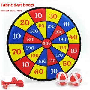 Cross-Border Dart Board Set Cloth Children's Sticky Target Stress Relief Toy Indoor Outdoor Parent-Child Darts