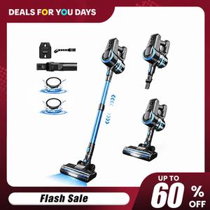 [DealsForYouDays]Devoac N3P Cordless Vacuum, 8-in-1 Rechargeable Stick Vacuum, 20kPa Suction, up to 40 Minutes Runtime, LED-Lit Head, Lightweight SummerWins for Everyday Home Cleaning, Hardwood Floors, Carpets, Tiles, Cars,  Pet Hair