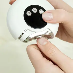 USB Rechargeable Electric Nail Clippers & File, Separate Sale, Ideal for Family Nail Care, Daily Manicure Tool, Abs Material