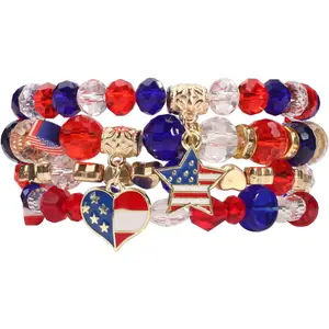 Halloween Bracelets Stackable Beaded Stretch Bracelets