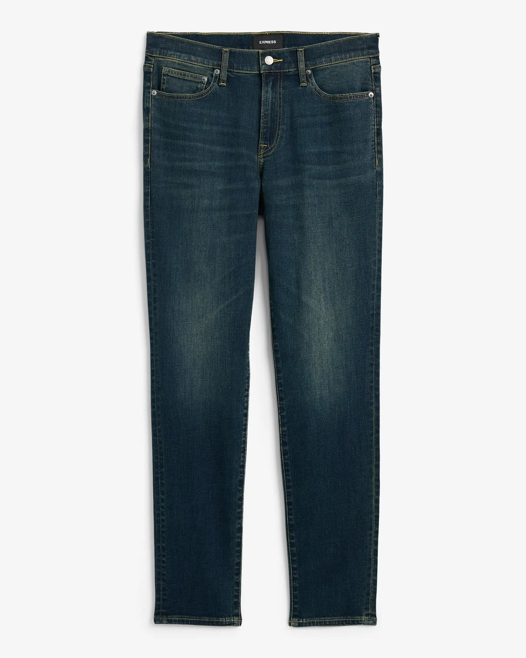 Express Slim Y2K Indigo Dark Wash Jeans