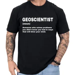 Geoscientist Definition T-Shirt Funny Gifts Profession Shirt Men & Women