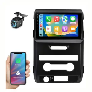 9 Inch Car Radio Stereo for【Ford F150 2009 2010 2011 2012】with Android 13/Wireless Carplay/Android Auto/WIFI/GPS/Bluetooth/FM/RDS Audio/Backup Camera