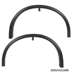 Fit For Nissan Rogue 2014-2020 Left & Right Side Front Fender Flare Molding Trim