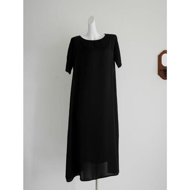 Black Banquet Dress Abaya Set | Embroidered Diamond Elegance 3-Piece Abaya with Hijab (MOA184)