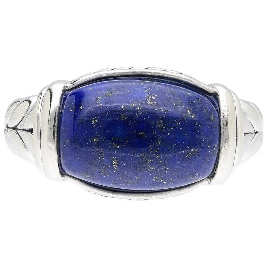 Tiffany Kay Studio Sterling Herringbone Gemstone Ring