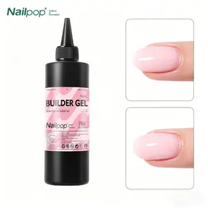 Large Builder Gel for Home & Salon, 7-in-1 Nail Extension Kit, 250ml 1 Bottle