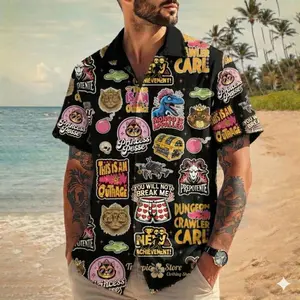 Princess Donut Mongo Hawaiian Shirt, Dungeon Crawler Carl Aloha Shirt, Fantasy Book Hawaiian Shirt, Bookish Button Up, Gift for Fans