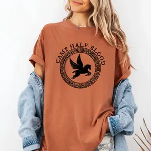 Comfort Colors Camp Half Blood T Shirt, Camping Shirt, Percy Jackson Shirt, Percy Jackson Tee, Camp Half Blood Chronicles Branches TShirt