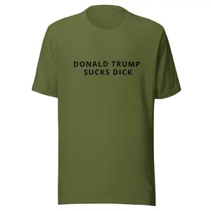Donald Trump Sucks Dick Unisex t-shirt