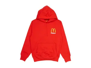 Palace Men's x McDonald's Logo Hood Red, from StockX