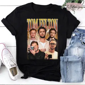 Tom Felton Bootleg Vintage T-Shirt, Tom Felton Fans Shirt, Thomas Andrew Felton, Draco Malfoy Shirt, Peagreen Clock Shirt