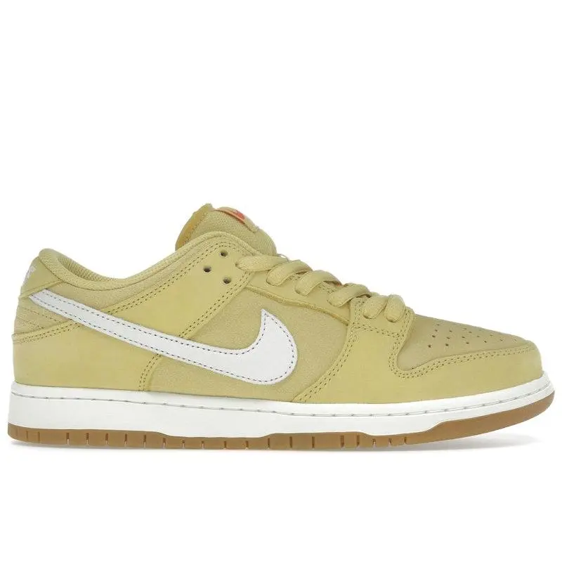 Nike Men's SB Dunk Low Saturn Gold Skateboarding Shoes, from StockX