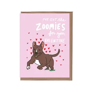 Zoomies Valentine's Day Card