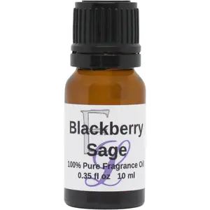 Blackberry Sage Fragrance Oil, 10 ml Premium, Long Lasting Diffuser Oils, Aromatherapy