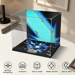 Led Acrylic Display Case Compatible with 72152 , Lighting Dustproof Protective Storage Box, Ideal Gift for Collectors (Model not Included)