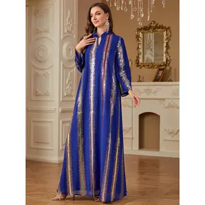 A Gift Suitable for All Four Seasons, Available in One Color, Featuring a Women'S Abaya Robe with Dubai-Style Elegant Embellishments, a Full-Length Randomly Embroidered Moroccan Abaya Dress, Women Abaya For Going Out, Women Abaya, Veils For Veiled, Abaya