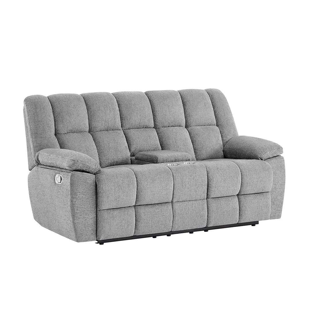 Spellbinder Reclining Loveseat with Console