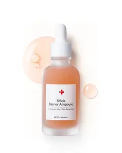 CU Dr. Solution Bifida Barrier Ampoule, Mild and Moisturizing Korean Skin Care Face Serum Ampoule with Ceramide NP and Hyaluronic Acid for Hydration and Skin Elasticity, 50ml (1.69 Fl. Oz.)