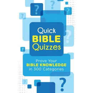 USED-Quick Bible Quizzes: Prove Your Bible Knowledge in 300 Categories by Stoker, Sara (Paperback)