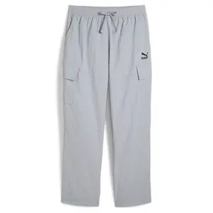 PUMA Mens Classics Cargo Pants Casual - Grey