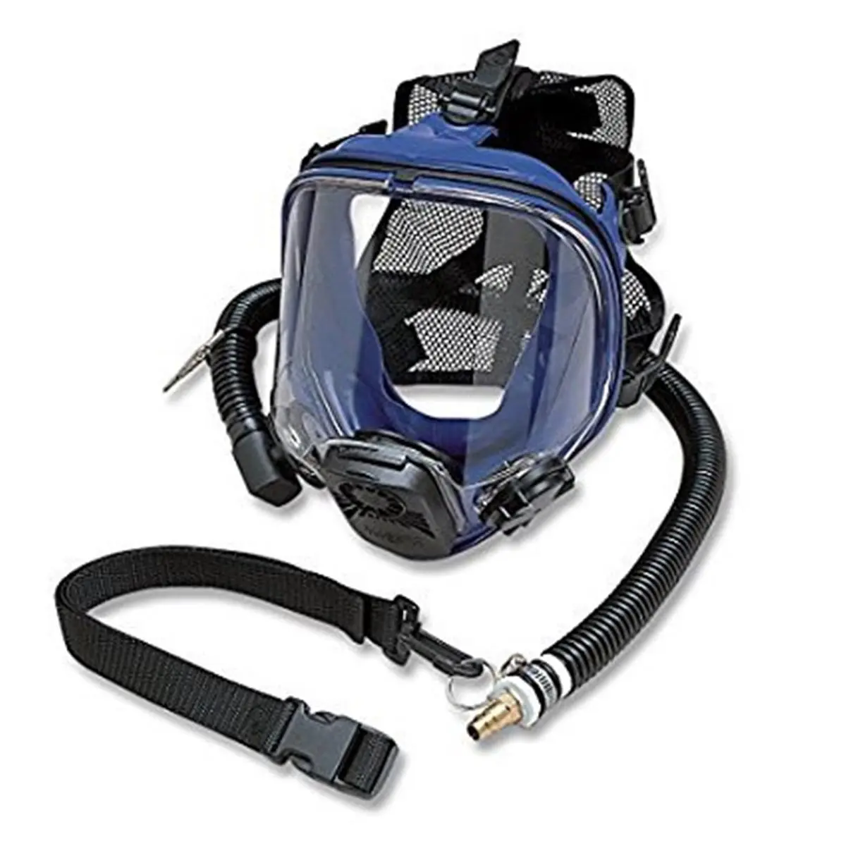 212 MAIN Unisex Full Face Protective Mask Hose-Ready Skirt Assembly, 1-Size Respirator Face Mask with Convenient Designs for Home Improvement, Work Safety Equipment