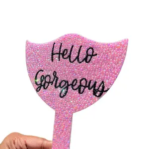 Lash Tech Rhinestone Photo Prop For Lash Extensions Eyelashes Eyelashes Extensions Lash Content