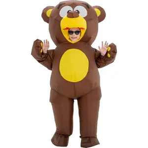 X-CPA13   Inflatable Costumes for Kids,Blow Up Bear Suit,Full Body Halloween Costumes for Boys Girls
