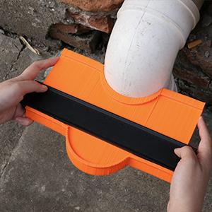 Contour Gauge Duplication-Adjustable Lock-Precisely Copy Irregular Shape-Irregular Woodworking Tracing-Must Have Tool,Father's Day Gift for DIY Handyman Men Husband 10 Inch+5 Inch