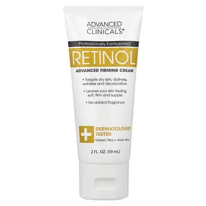 Advanced Clinicals Retinol, Advanced Firming Cream, 2 fl oz (59 ml) Advanced Clinicals Retinol, Advanced Firming Cream, 2 fl oz (59 ml)