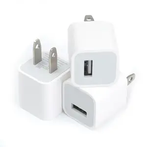 1-5Pcs USB Wall Charger Adapter Fast Charging For iPhone 14 13 12 11 Pro Max XR XS X 8 7 6 Plus iPad Travel Adapter US Plug Fast charging adapter