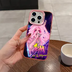 J-Jem And The Holograms Phone Case for iPhone 16, 15, 14, 13, 12, 11 Pro Max, X, XR, XS Max, 8, 7 Plus - Shockproof Protective Matte Back Cover
